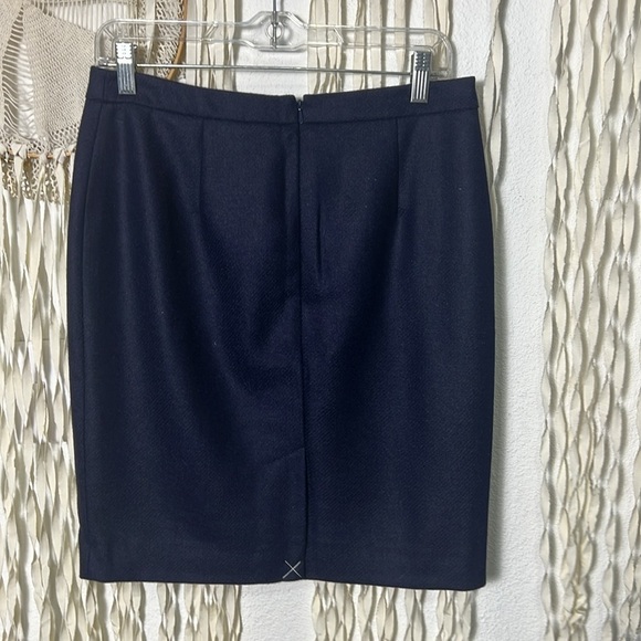 Boden NWT Navy British Tweed Pencil Skirt Size 8P - Picture 7 of 12